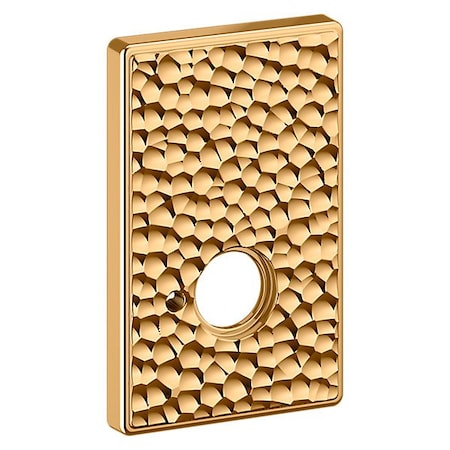 Baldwin Privacy Pair Rosettes Lifetime Brass 5142.003